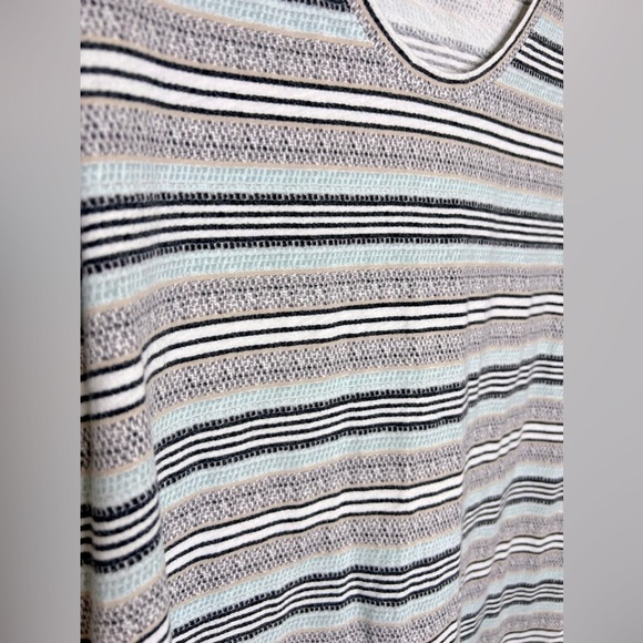 BAG159. Loft casual striped tee Medium - Picture 3 of 4